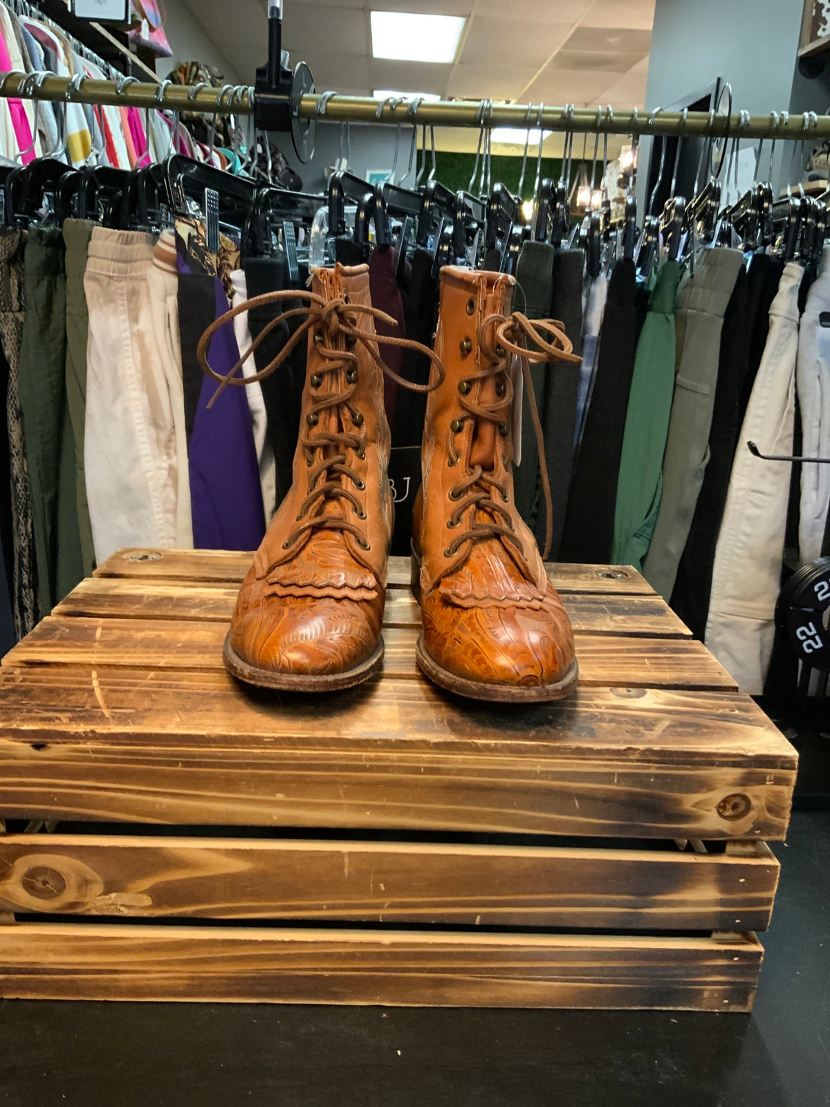 Vintage Carry Mahon Sz Boots Sz 8