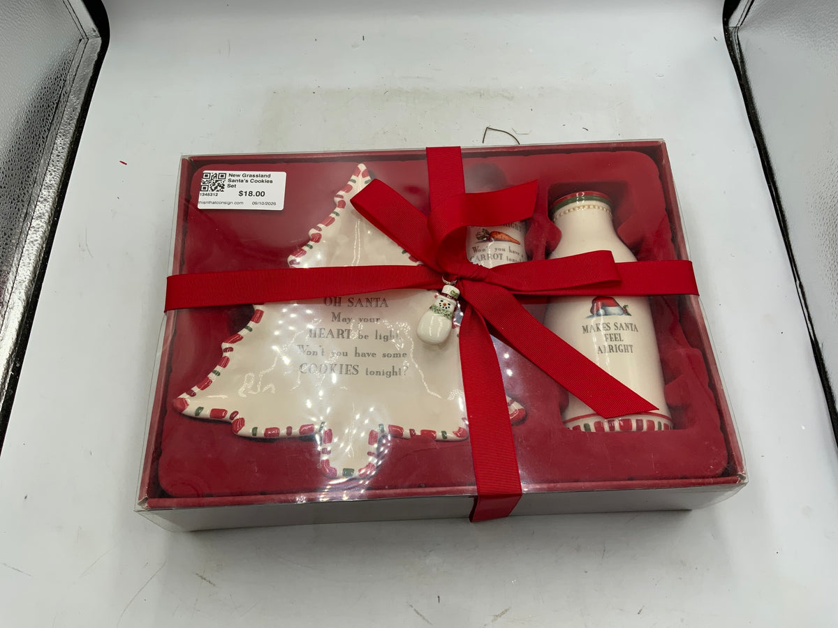 New Grassland Santa's Cookies Set