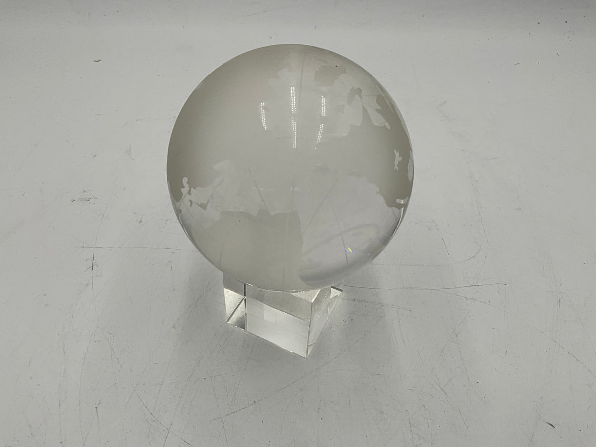 Glass Globe on Stand