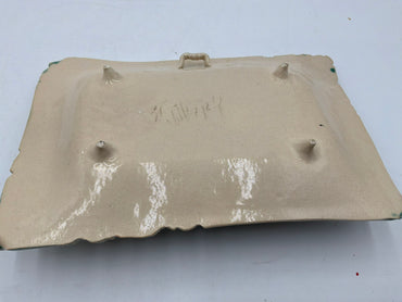 Asparagus Pottery Plate
