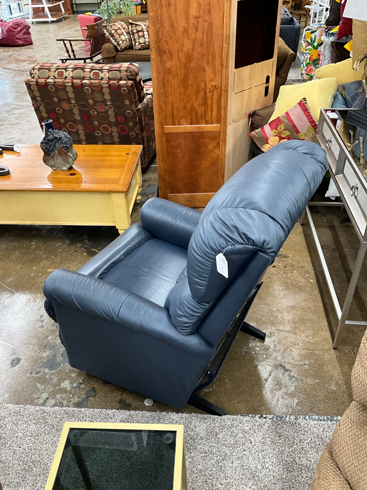 Blue Recliner