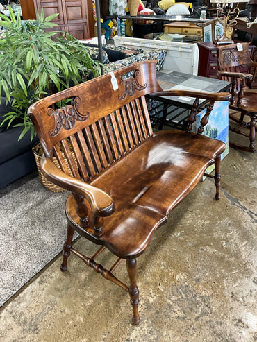 Wood Bench