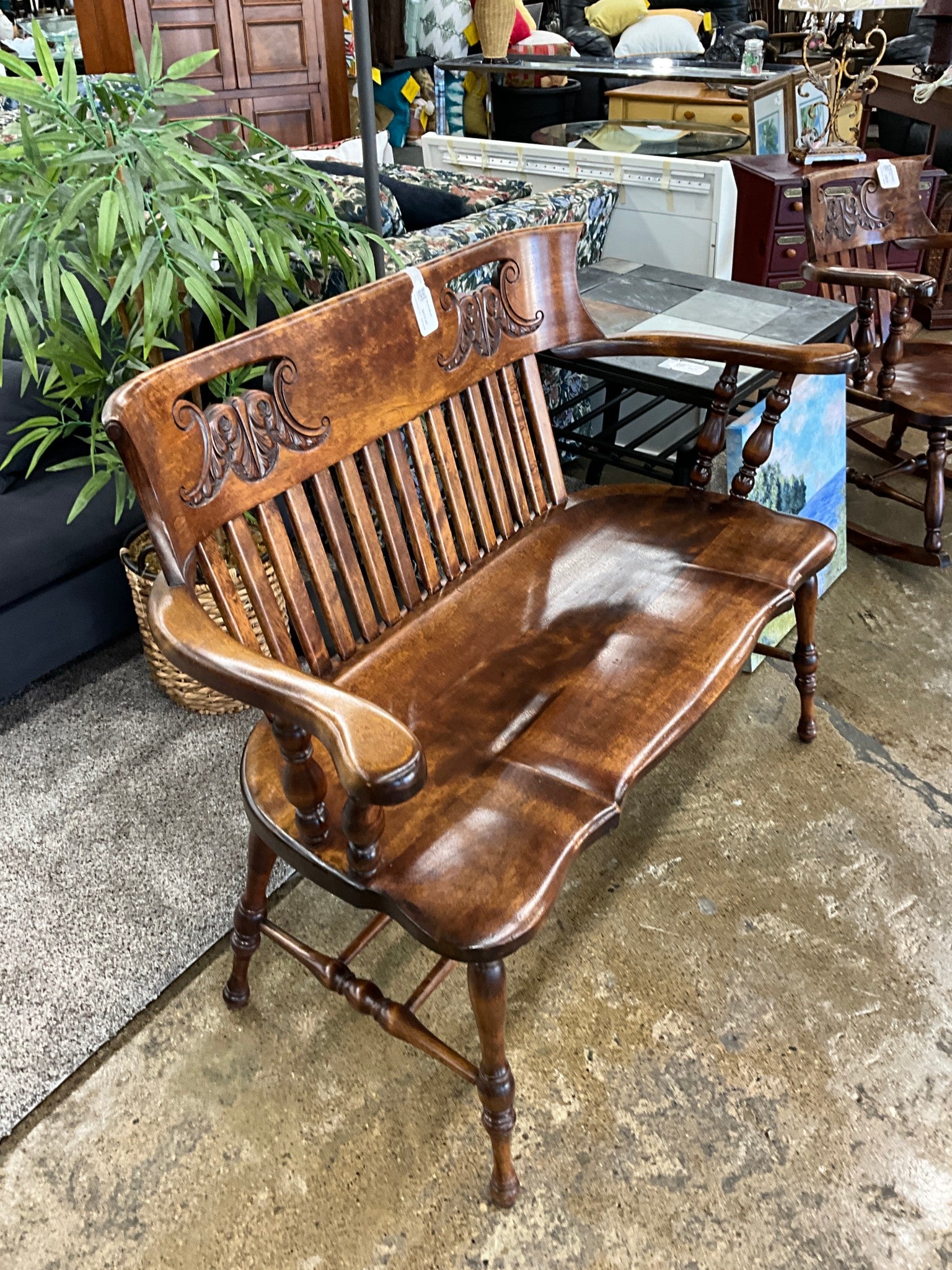 Wood Bench