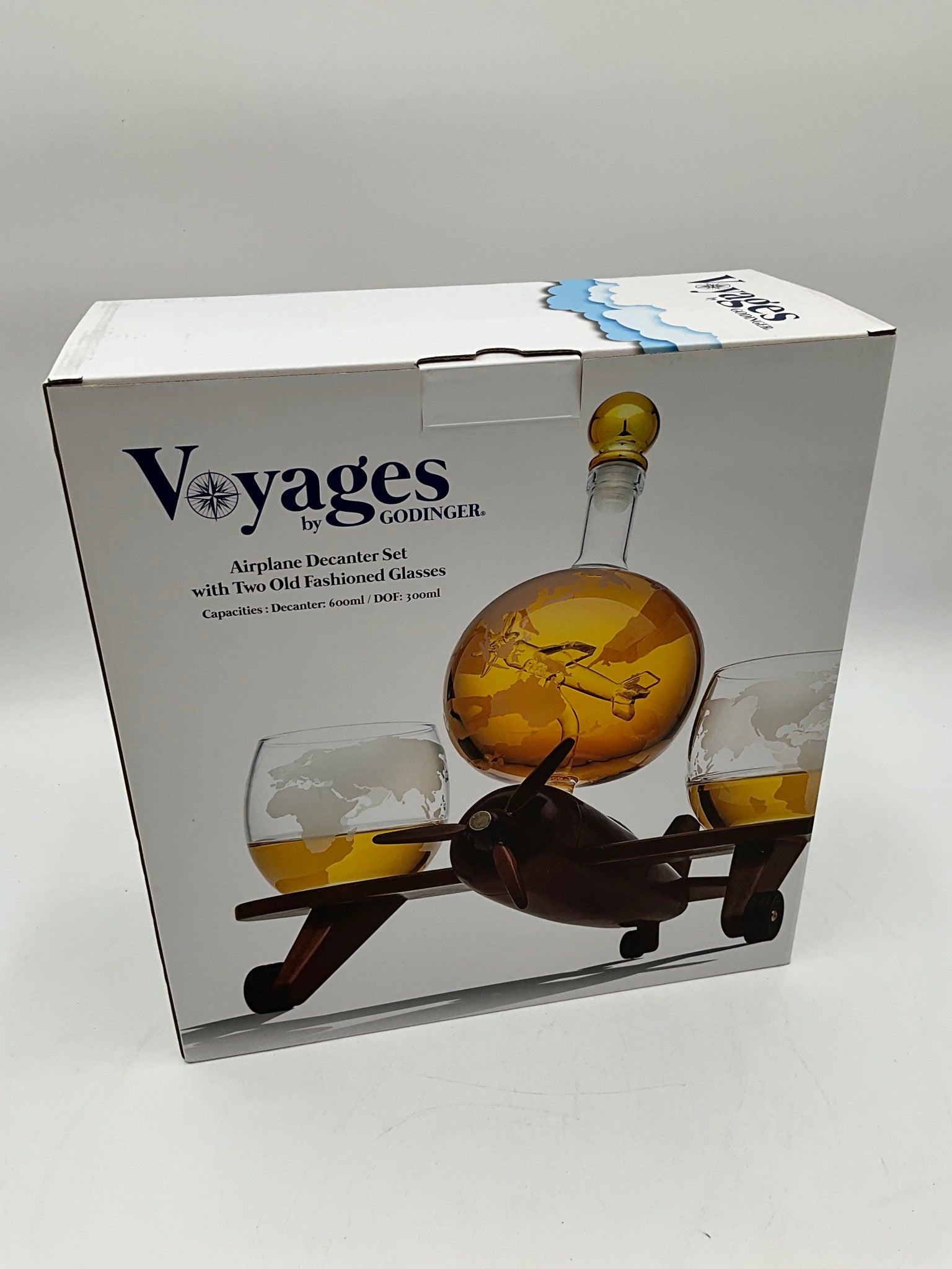 Voyages By Godinger Decanter/Glasses