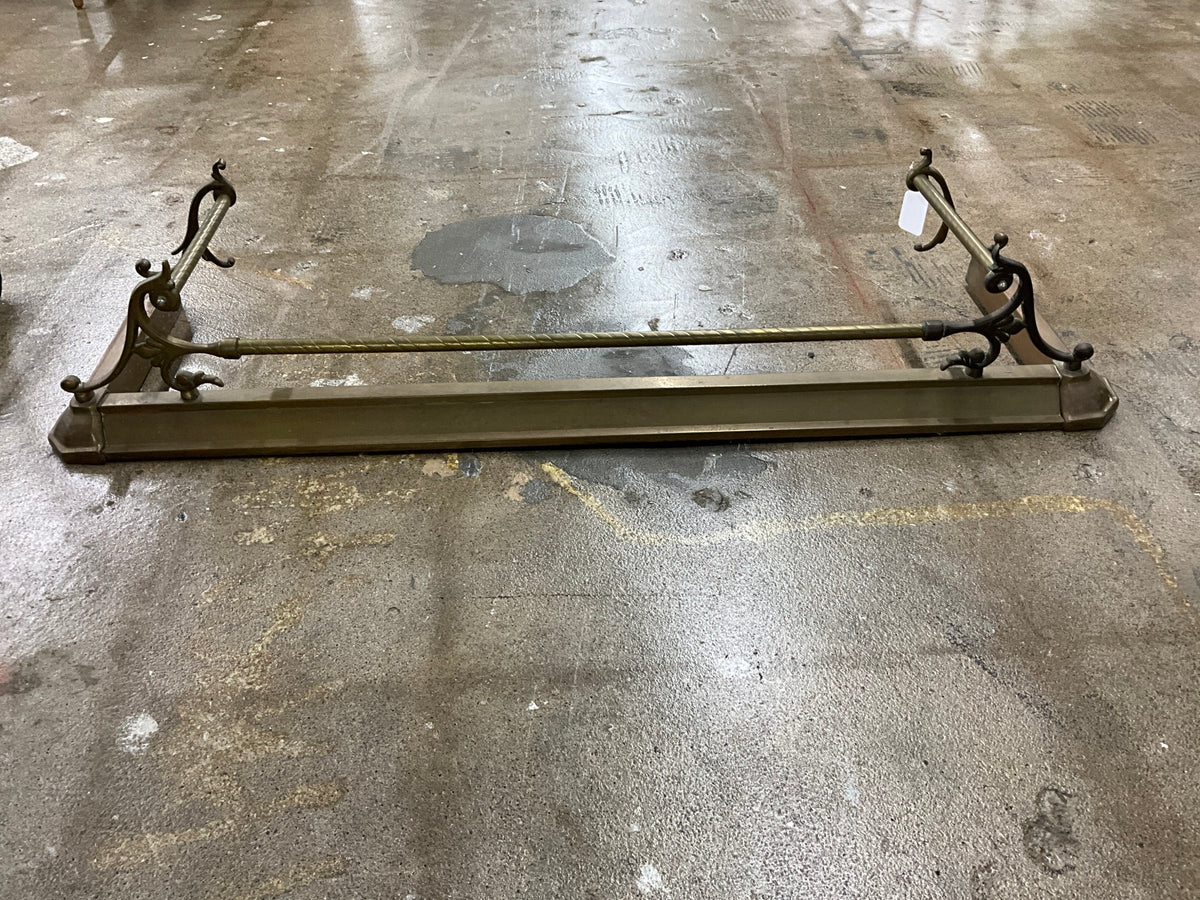 Brass Fireplace Fender