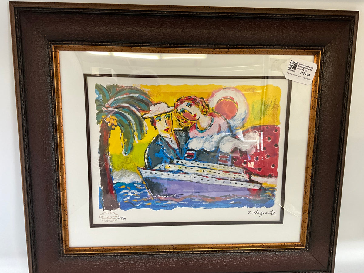Zamy Steynovitz Midnight Cruise Framed Art