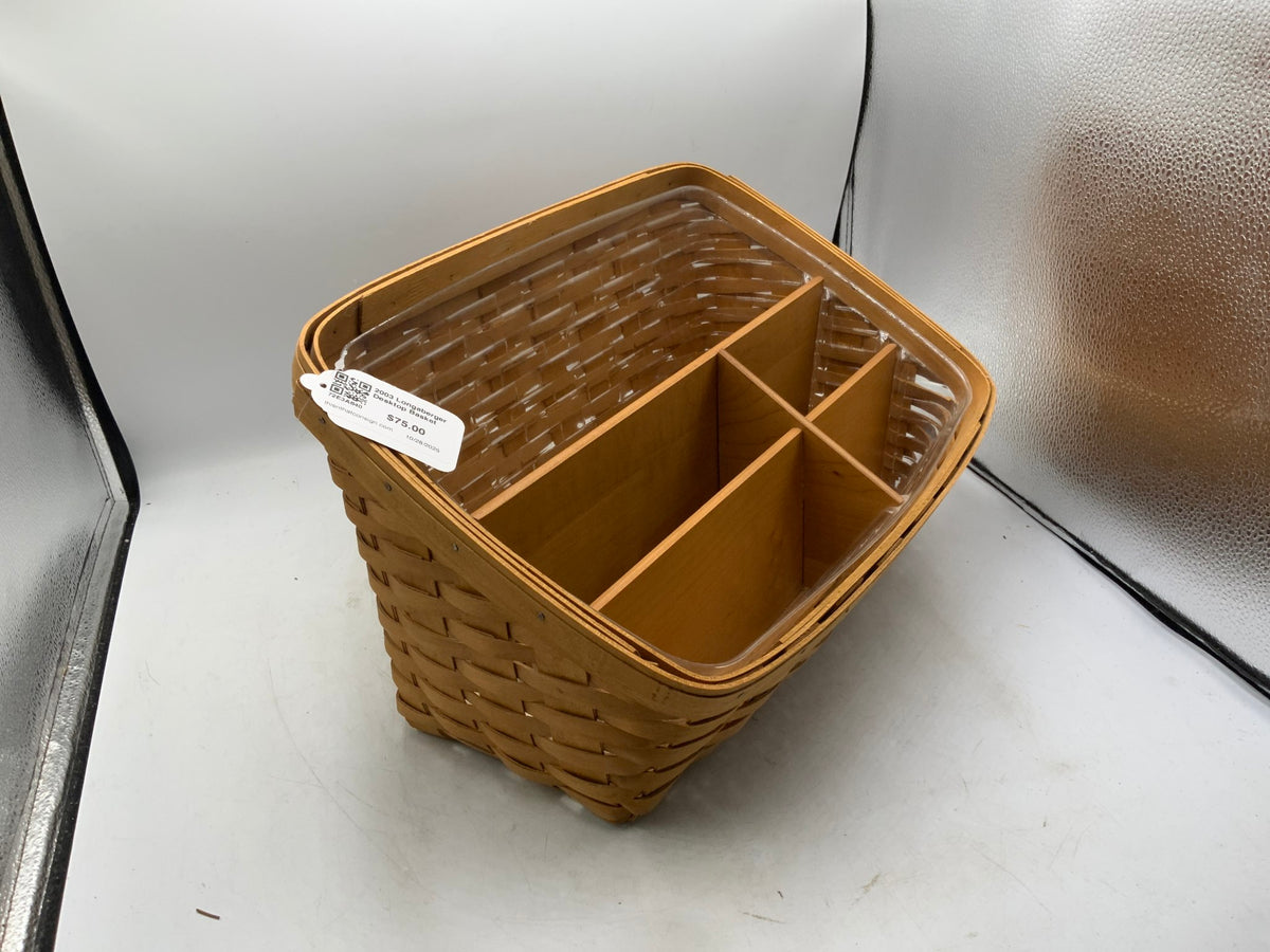2003 Longaberger Desktop Basket