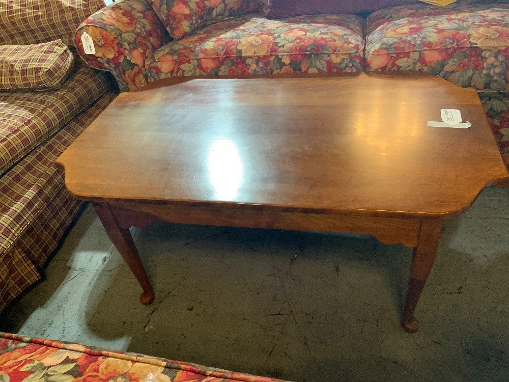 Cherry Wood Coffee Table