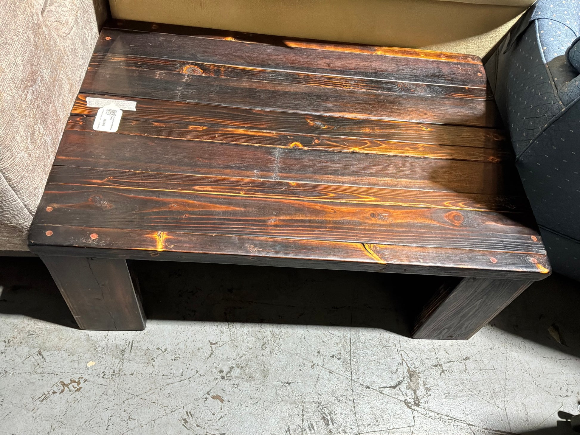Dark Wood Coffee Table