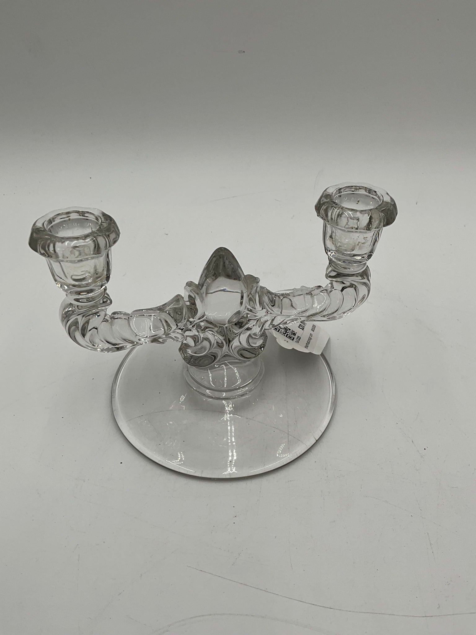 Glass Candlebra