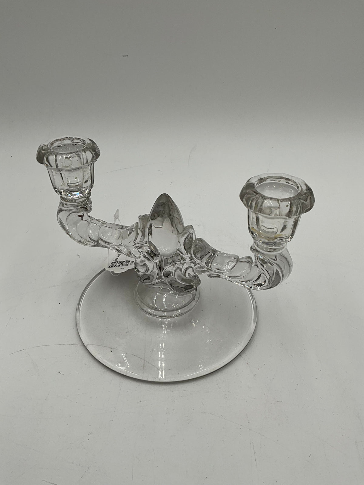 Glass Candlebra
