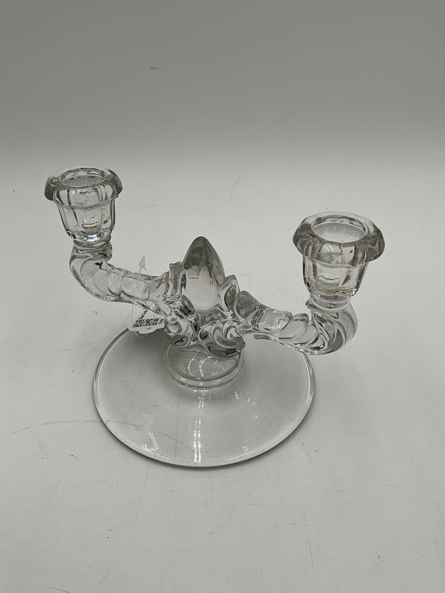 Glass Candlebra