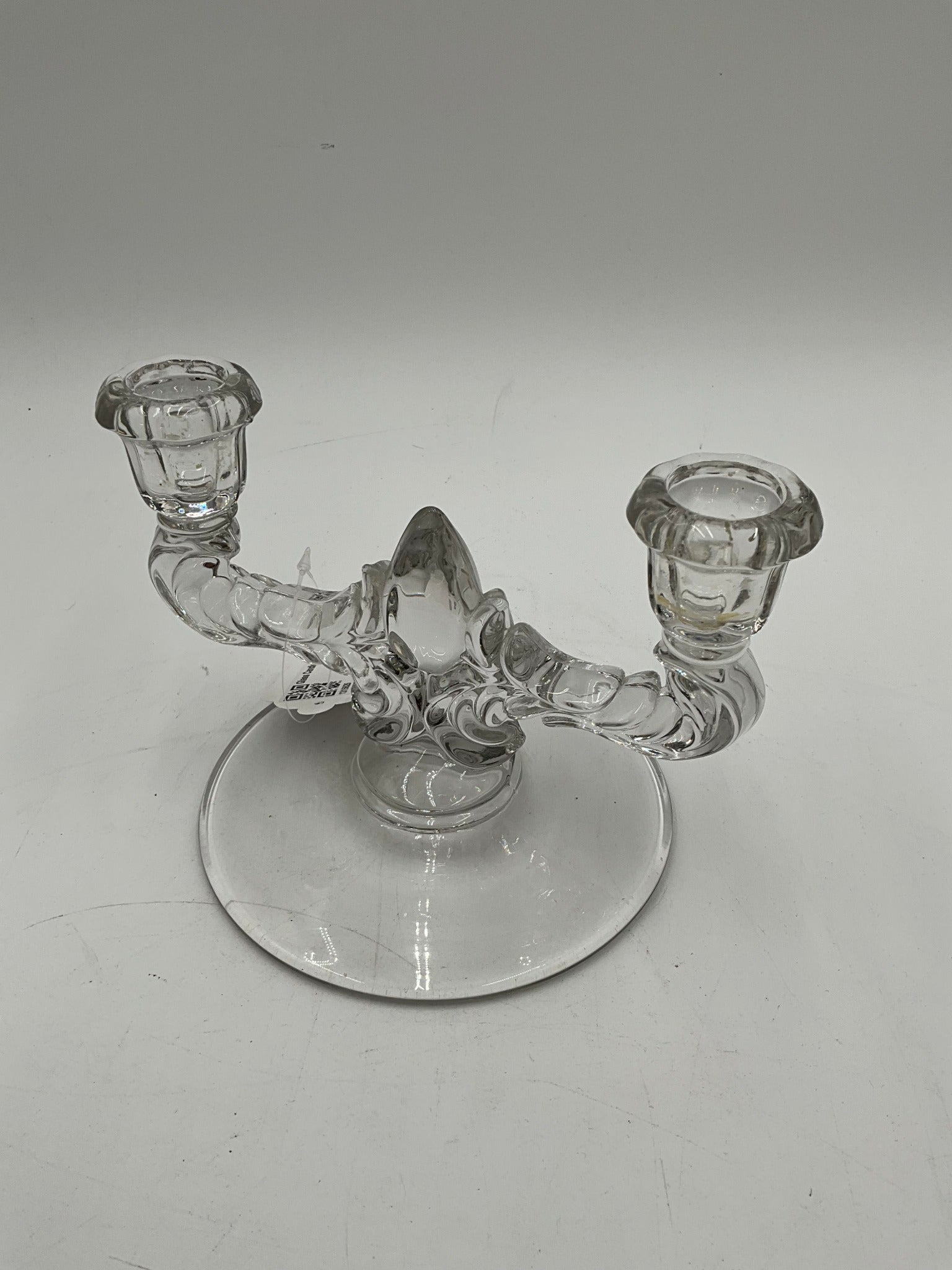 Glass Candlebra