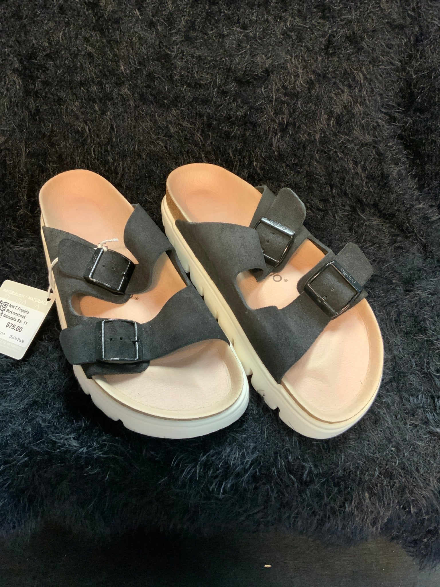 NWT Papillo Birkenstock Sandals Sz. 11