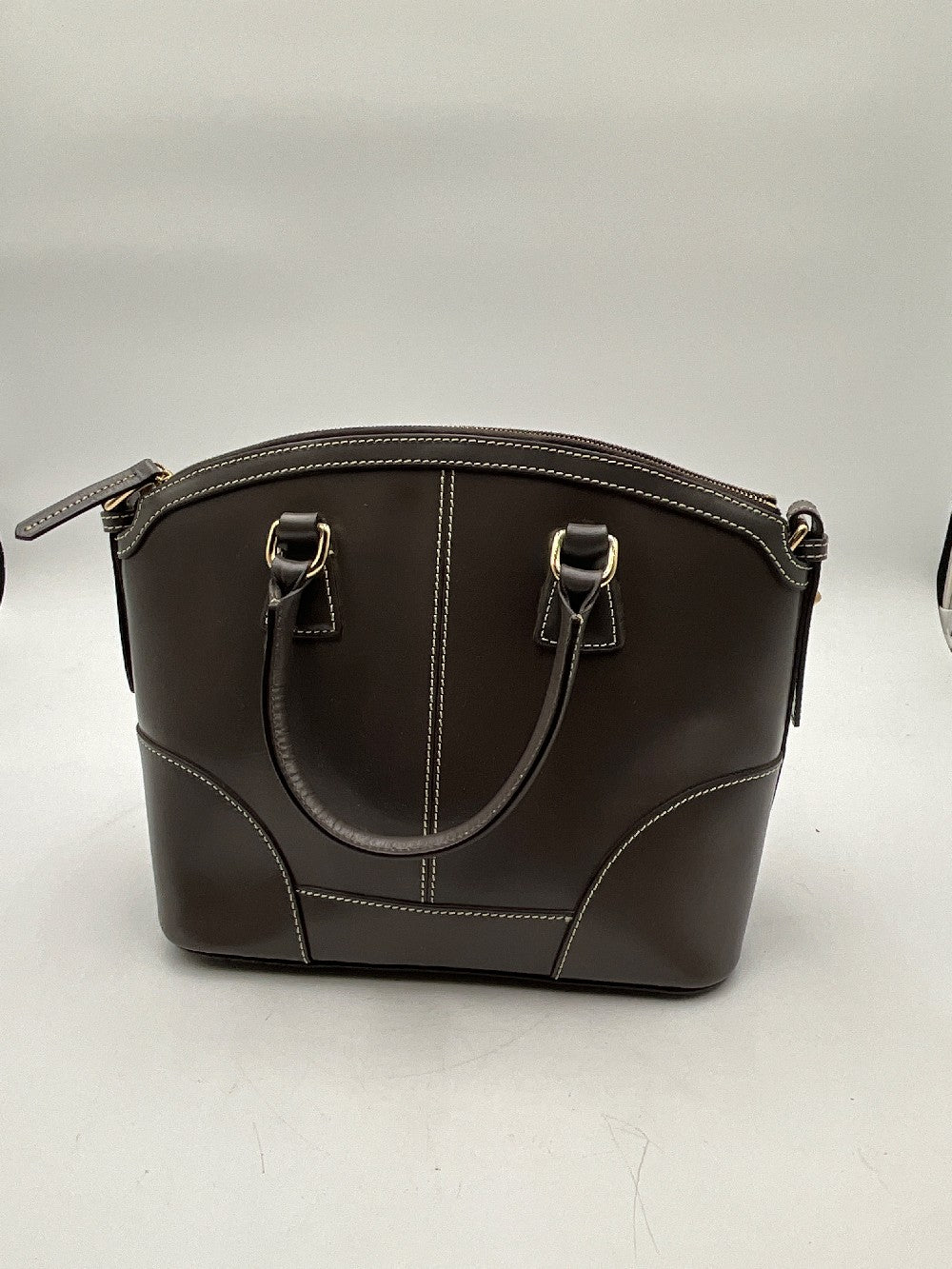 Dooney & Bourke Pebble Grey Satchel Crossbody