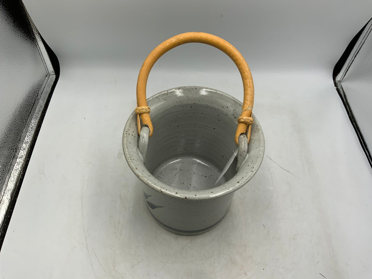 Pottery Crock with Handles