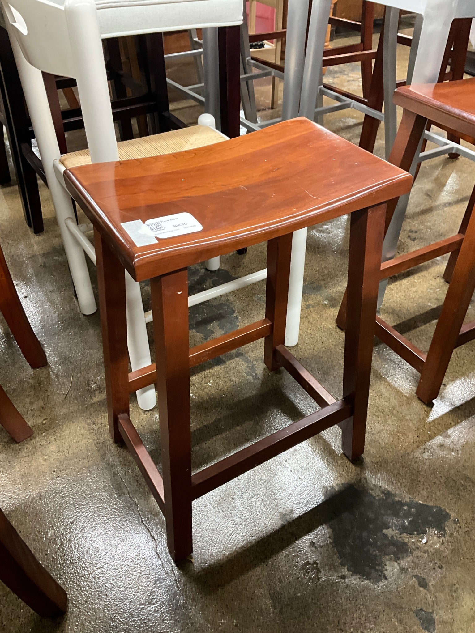Wood Stool
