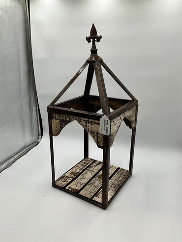 Wood & Metal Lantern