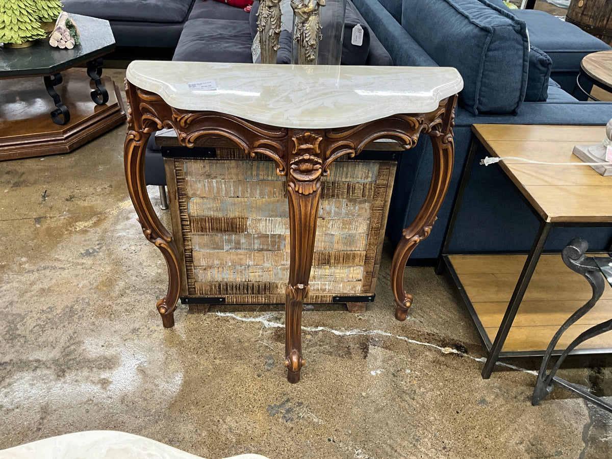 Marble Top Sofa Table