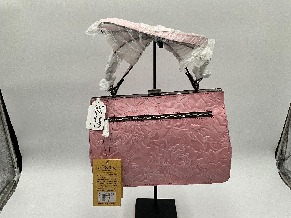 NWT! Patricia Nash Chambly Metal Frame Blush