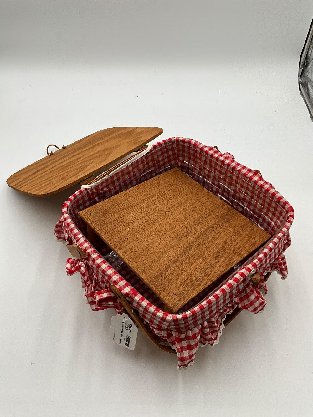 Vtg Longaberger Picnic Basket