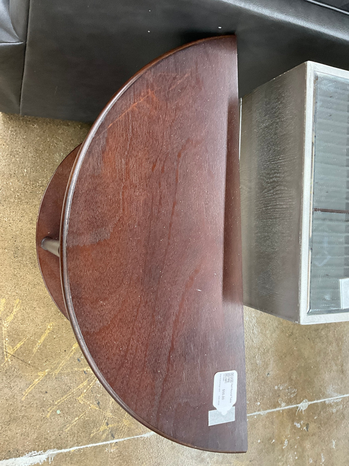 Half Round Table