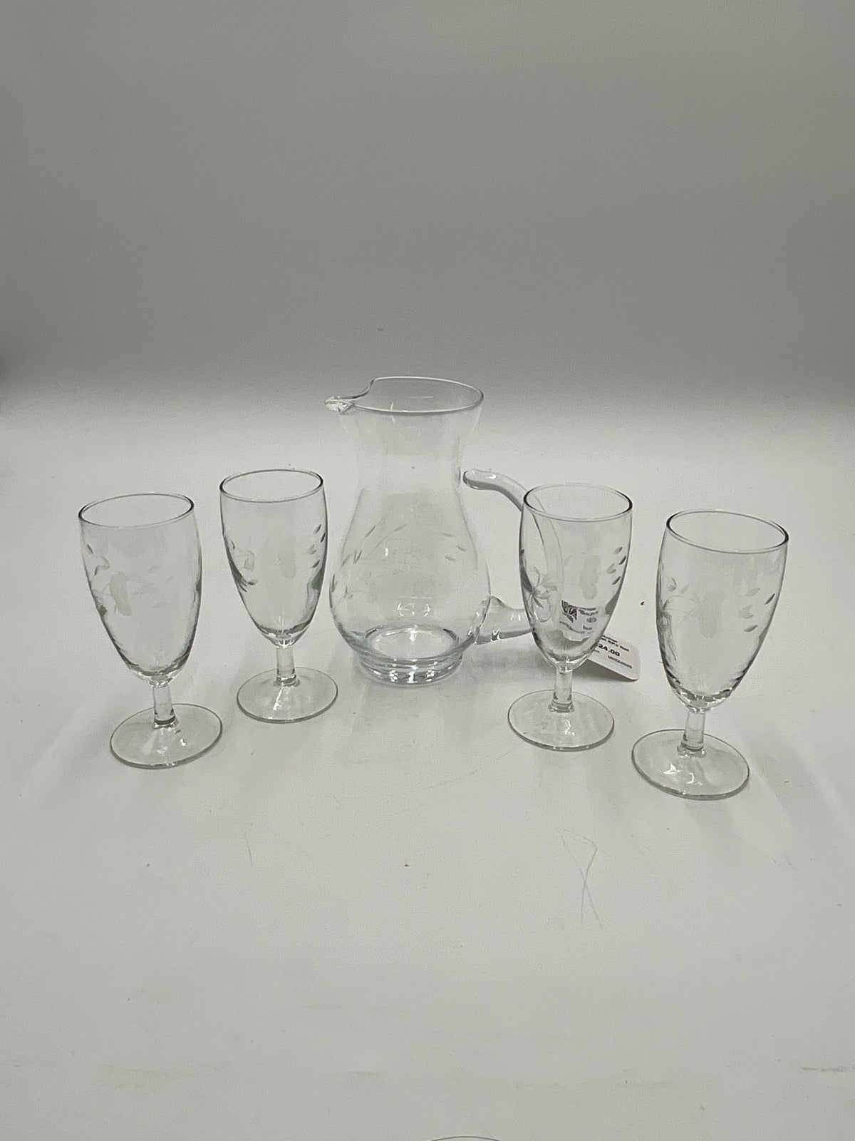 Glass Pitcher Juice Set 5Pc Set