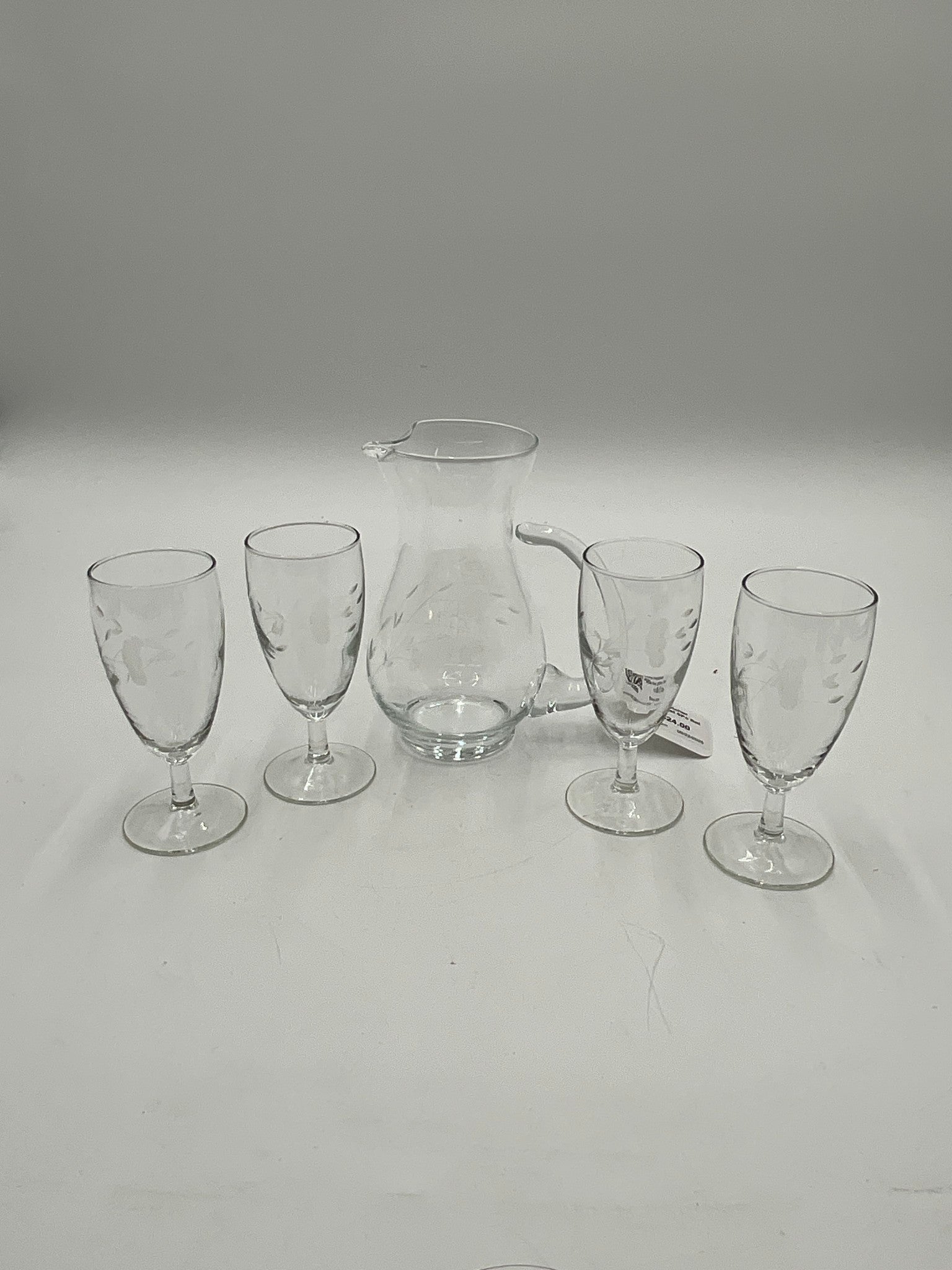 Glass Pitcher Juice Set 5Pc Set