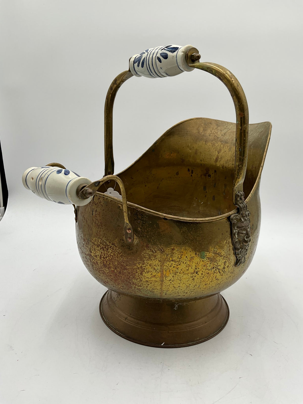 Brass Bucket w/ Handle