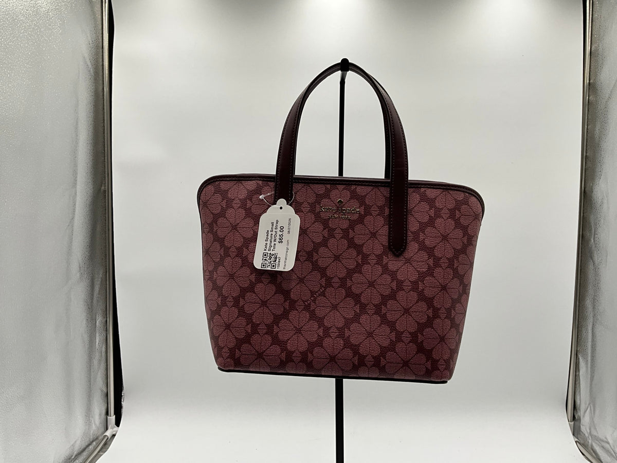 Kate Spade Signature Small Tote W/Out Strap