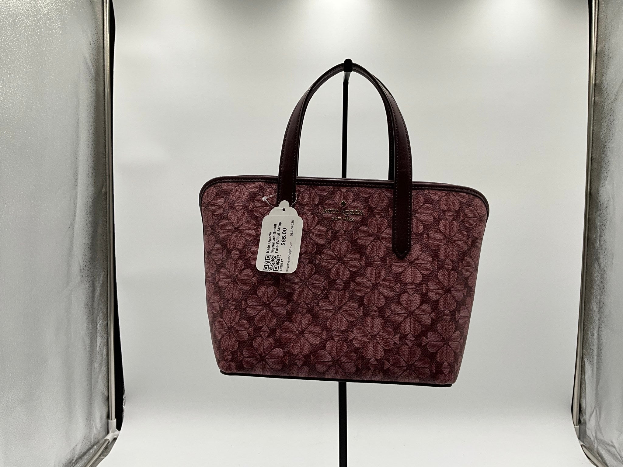 Kate Spade Signature Small Tote W/Out Strap