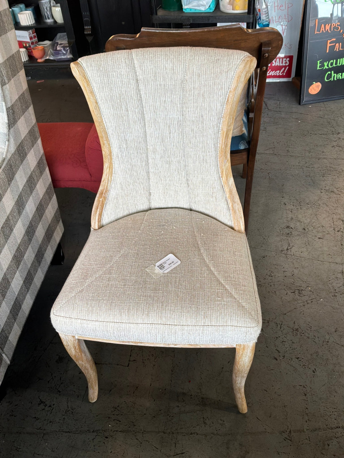 Beige Accent Chair
