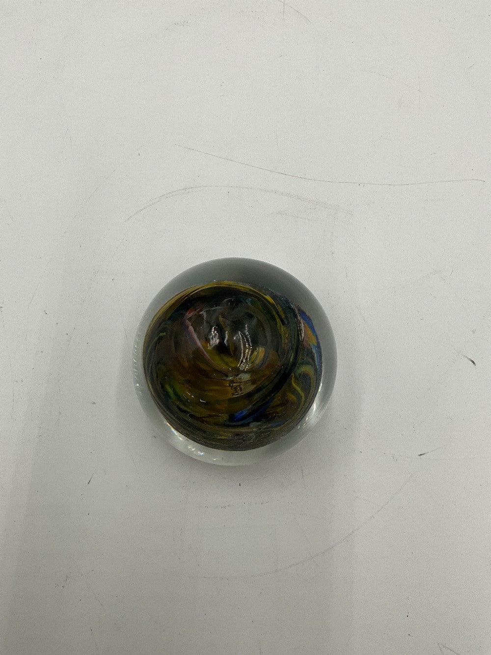Hand Blown Blenko 2013 Paper Weight
