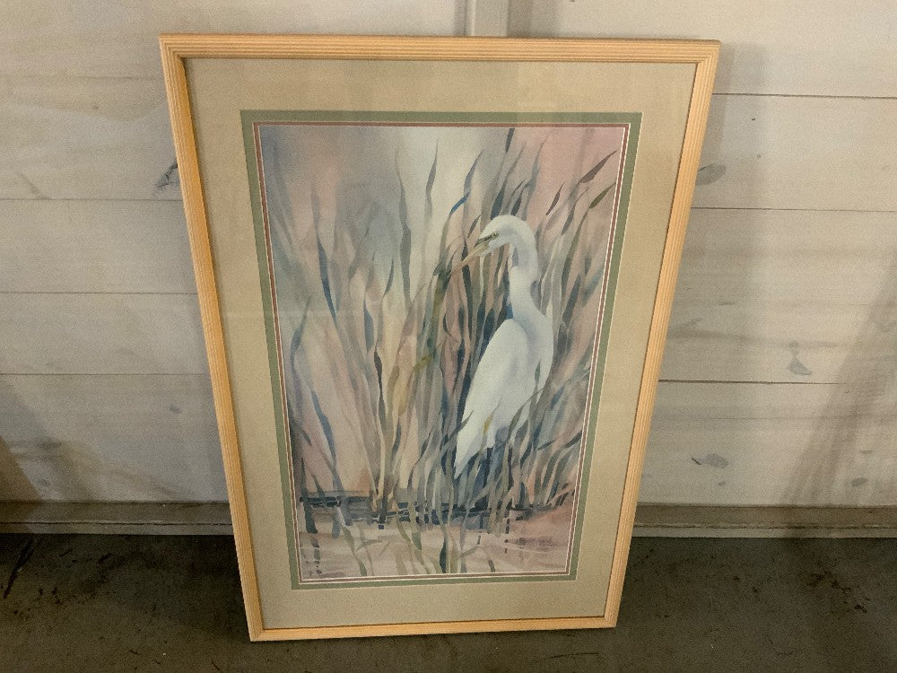 Crane Framed Art