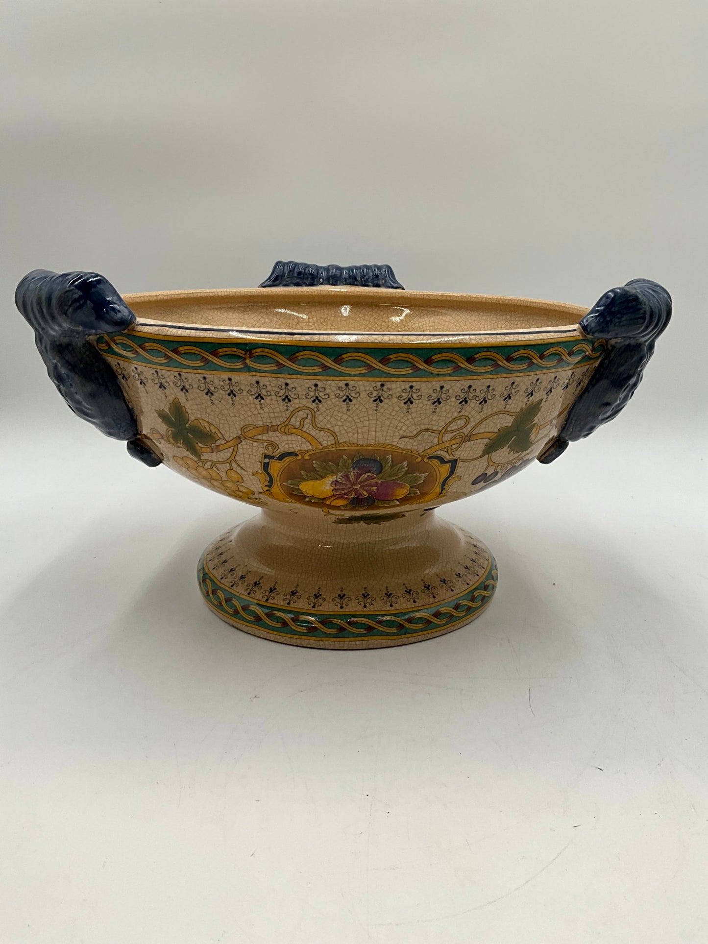 Xl Footed Decor Bowl