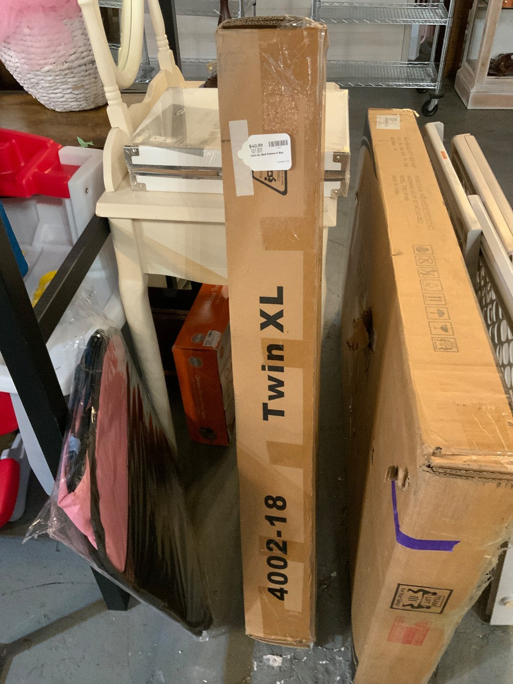 Twin XL Bed Frame in Box