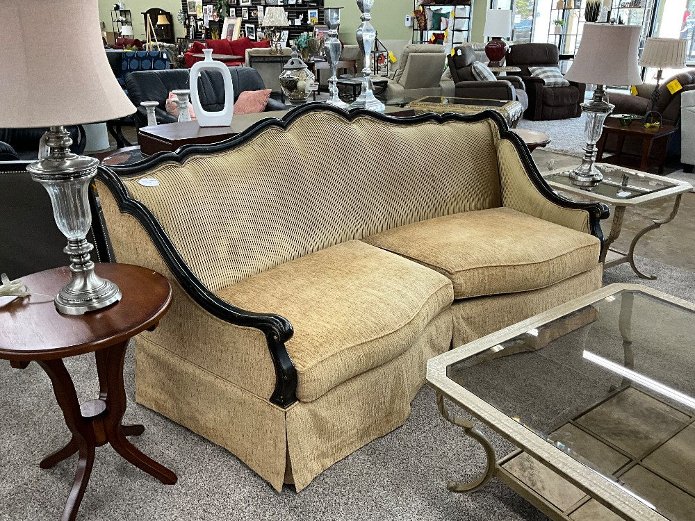 Havertys Gold Sofa