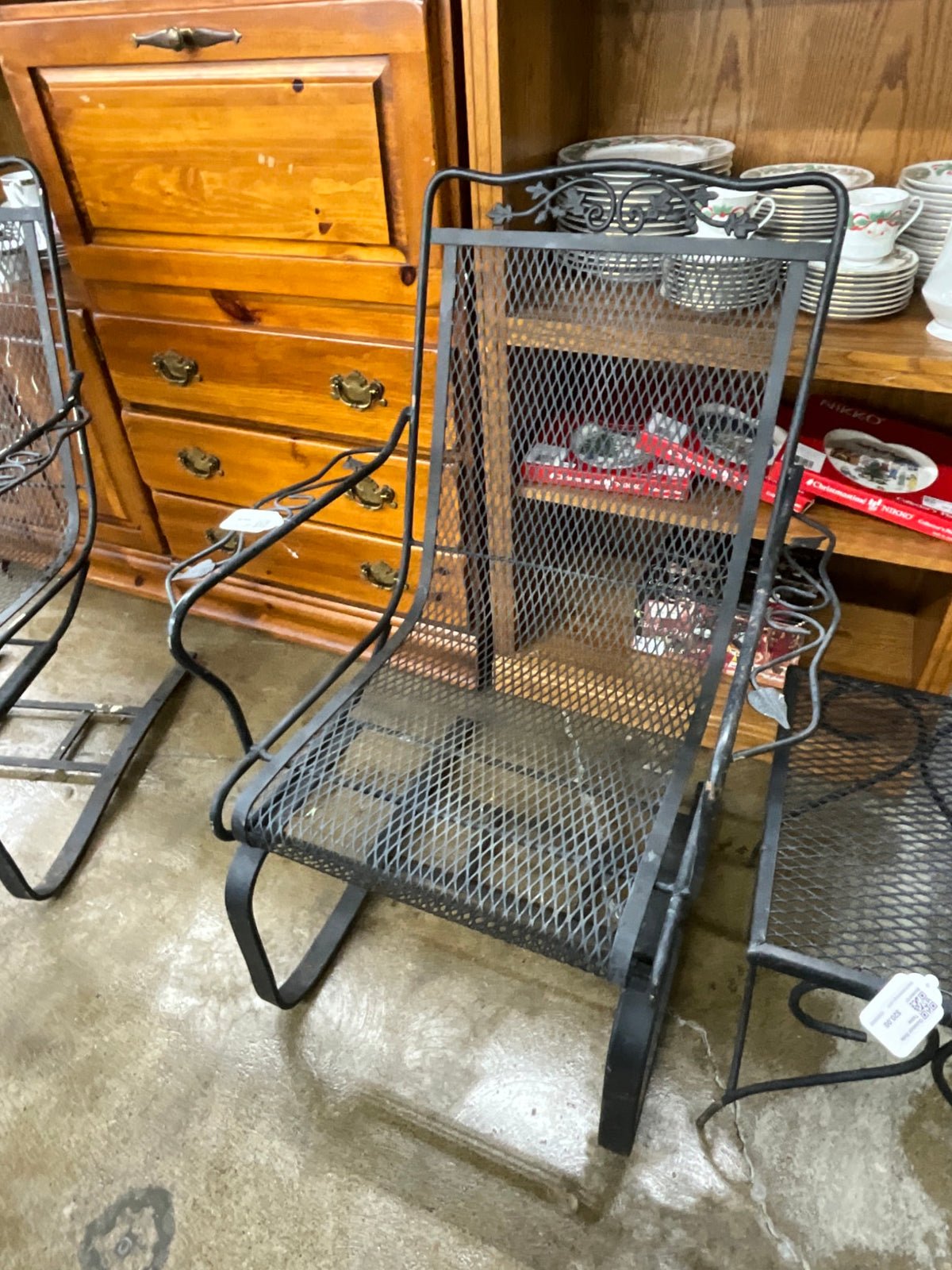 Outdoor Black Chair