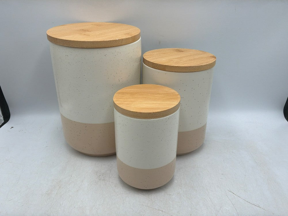 3 Pc Canister Set