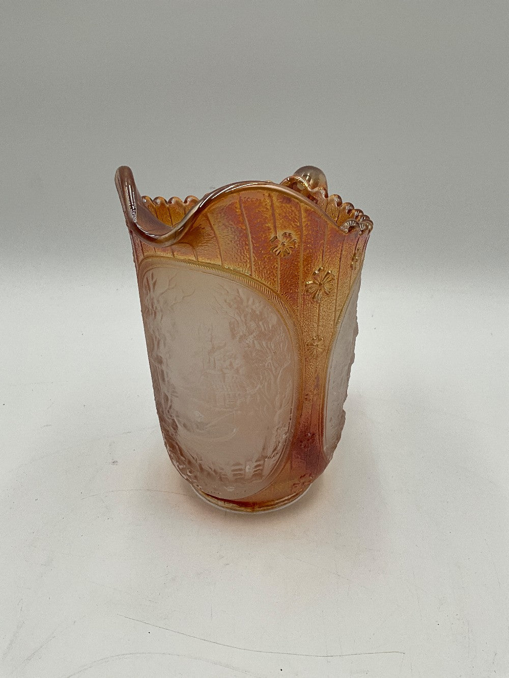 Vintage Imperial Carnival Glass Pitcher