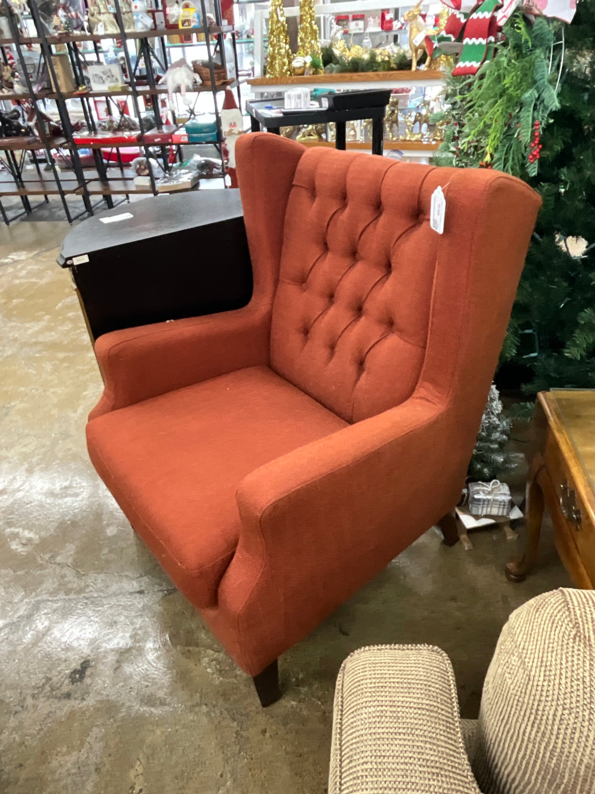 Red Accent Chair