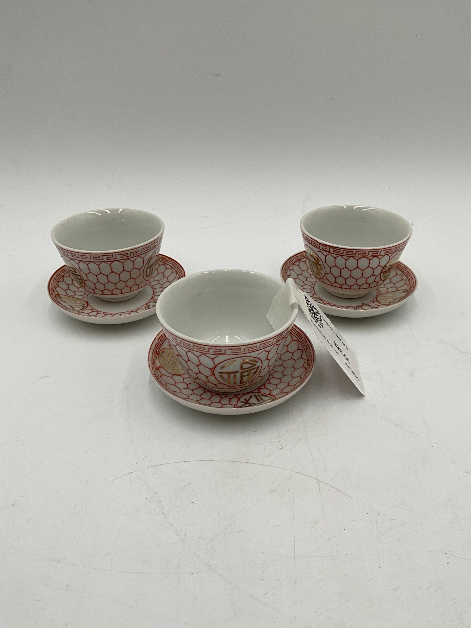 Teacup Set of 3