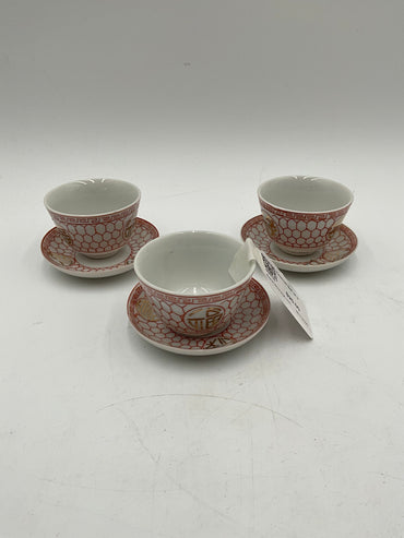 Teacup Set of 3