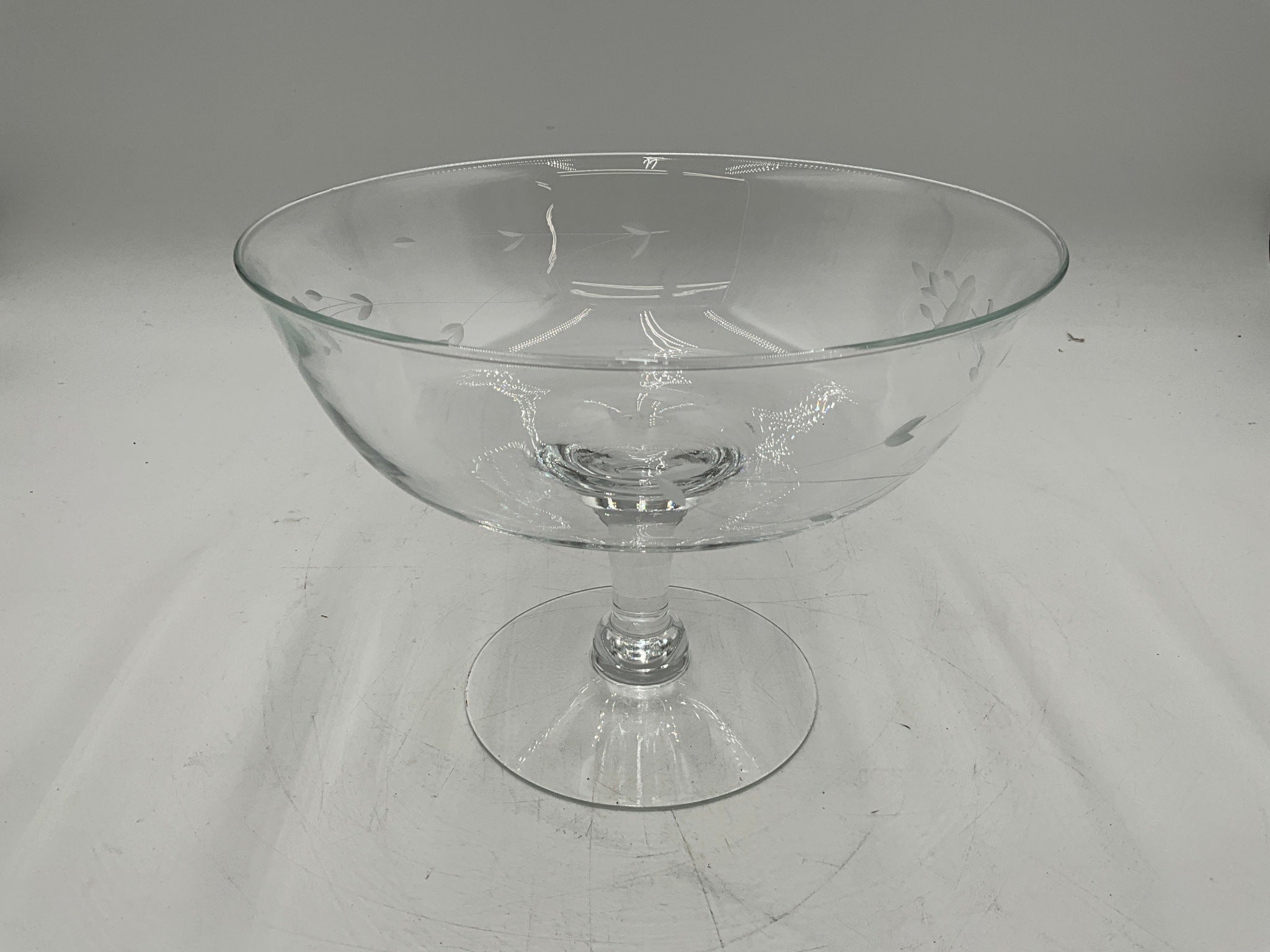 Glass Pedestal Dish