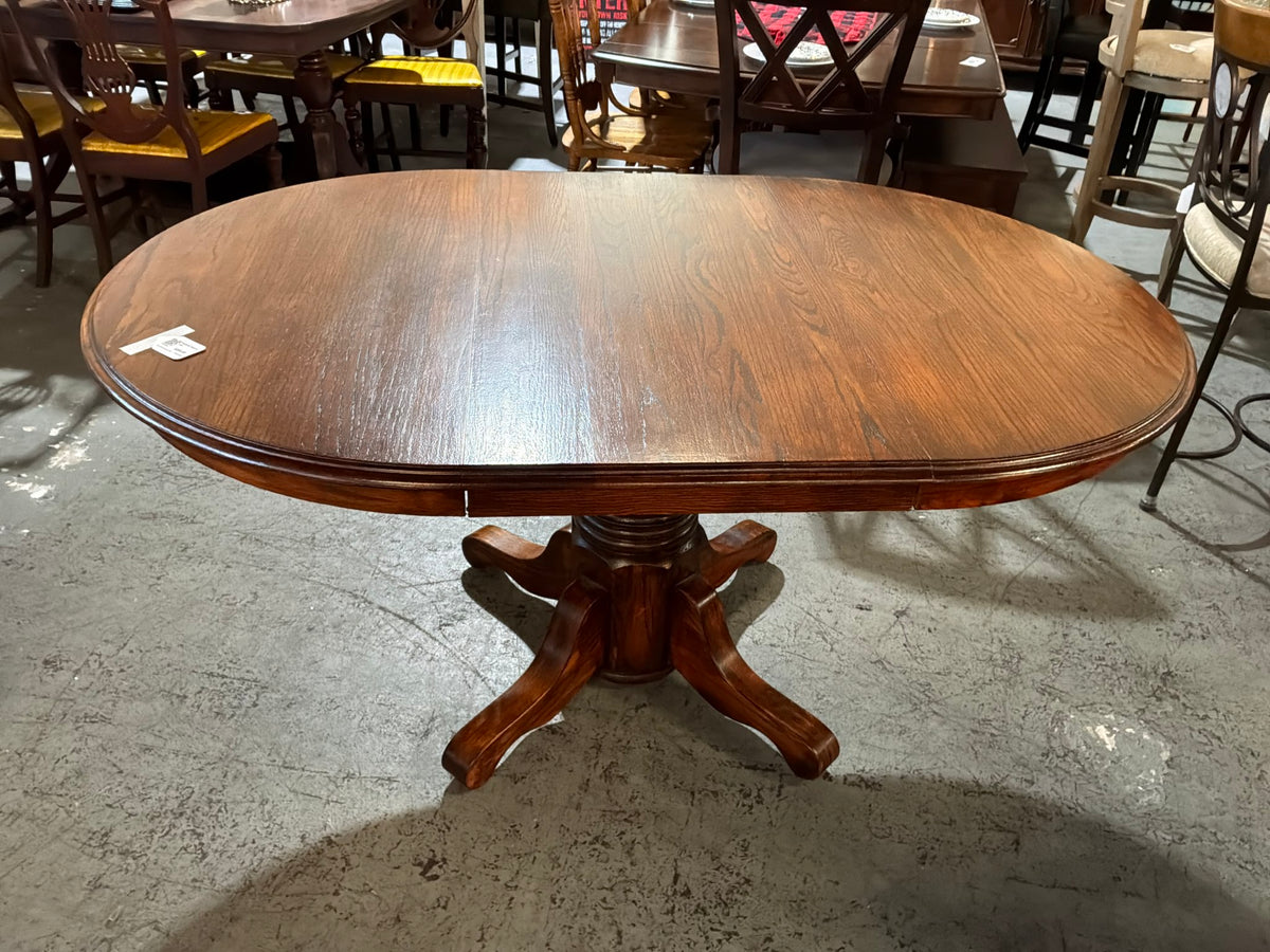 Pedestal Table w/ Leaf