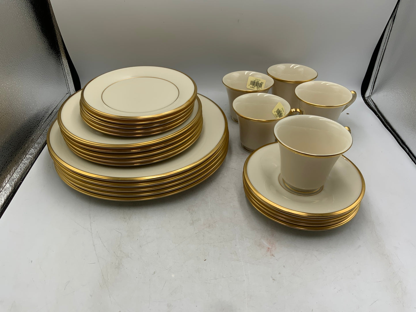 Lenox Eternal 25 pc Dish Set