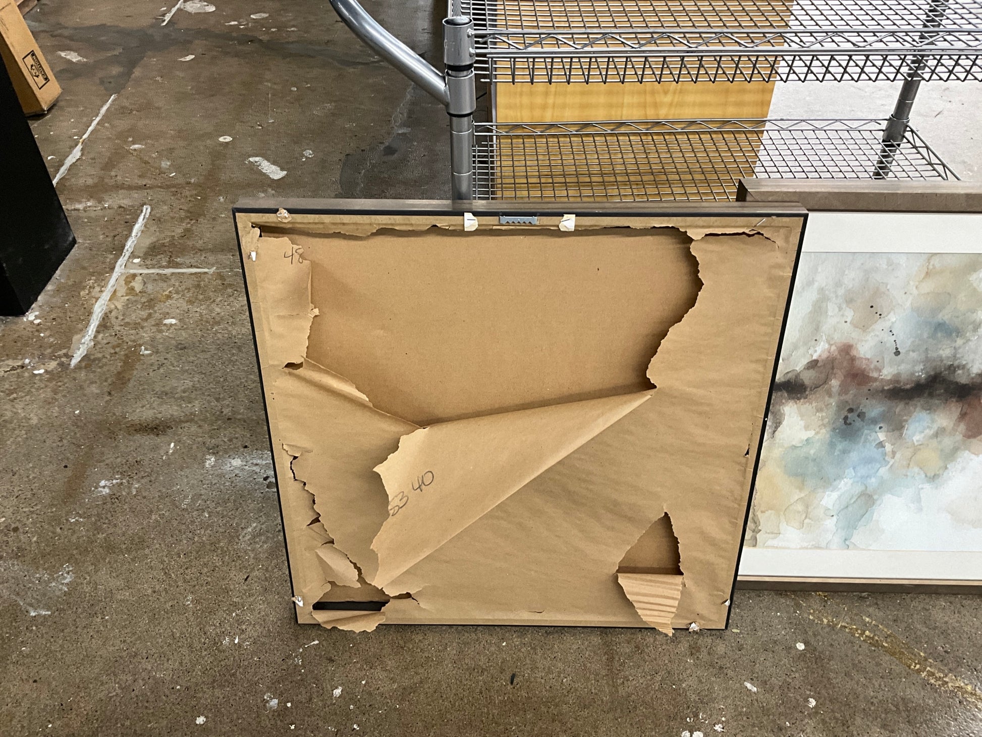 Sq. Framed Art