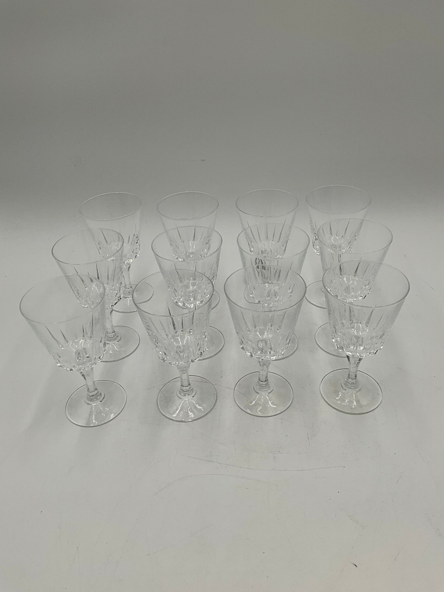 Cristal d'Arques SET of 12 Wine Glasses