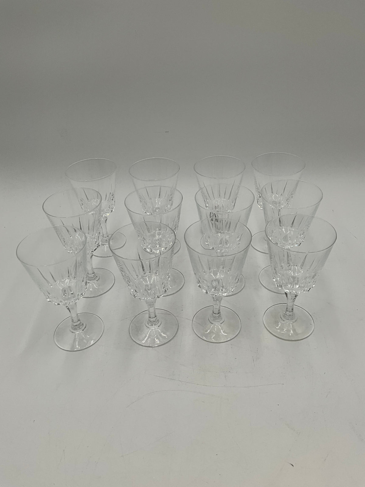 Cristal d'Arques SET of 12 Wine Glasses