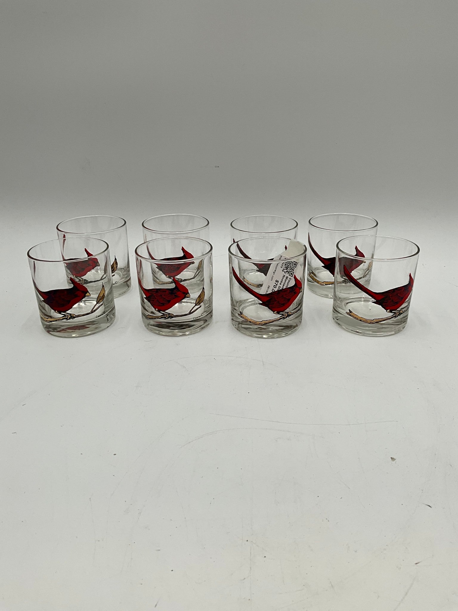 Couroc Of Monterey Lowball Rocks Glass Set of 8